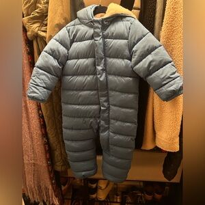 Primary Blue Baby Snow Suit